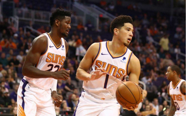  艾顿25+15，开拓者惨败太阳跌出前八  